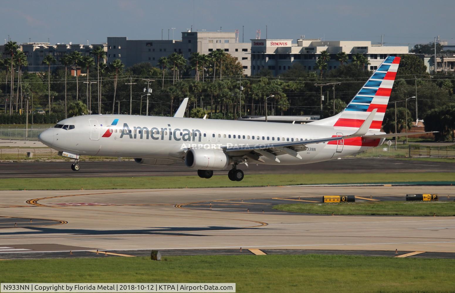 N933NN, 2013 Boeing 737-823 C/N 31173, TPA spotting