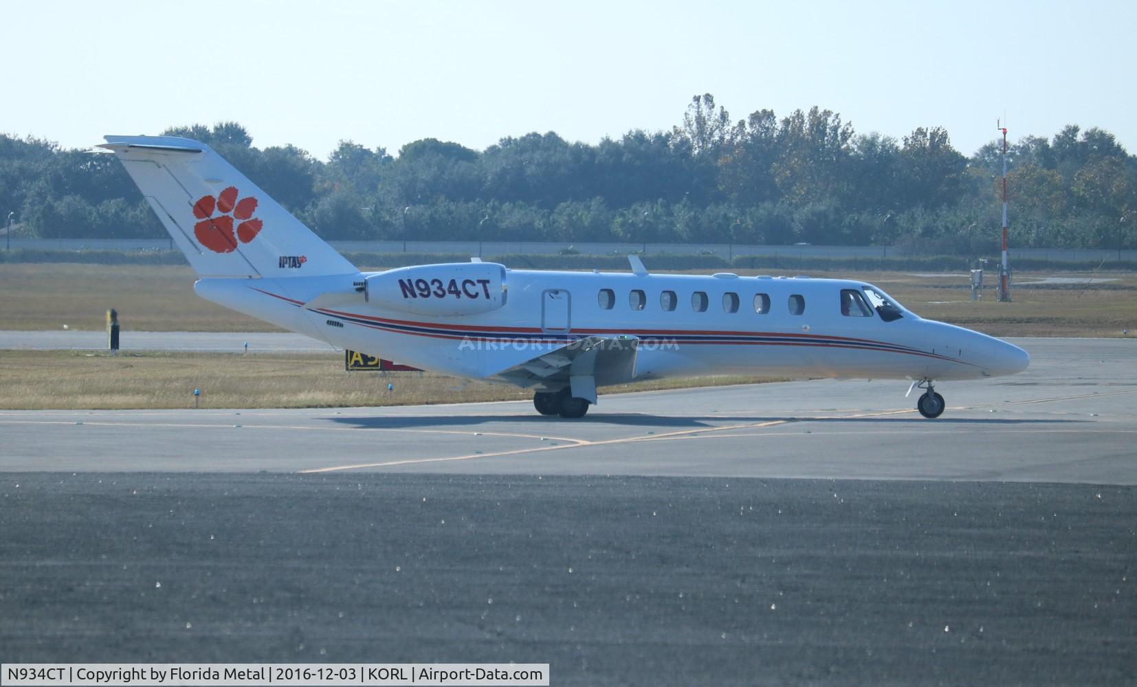 N934CT, 2008 Cessna 525B CitationJet CJ3 C/N 525B-0263, Clemson Tigers