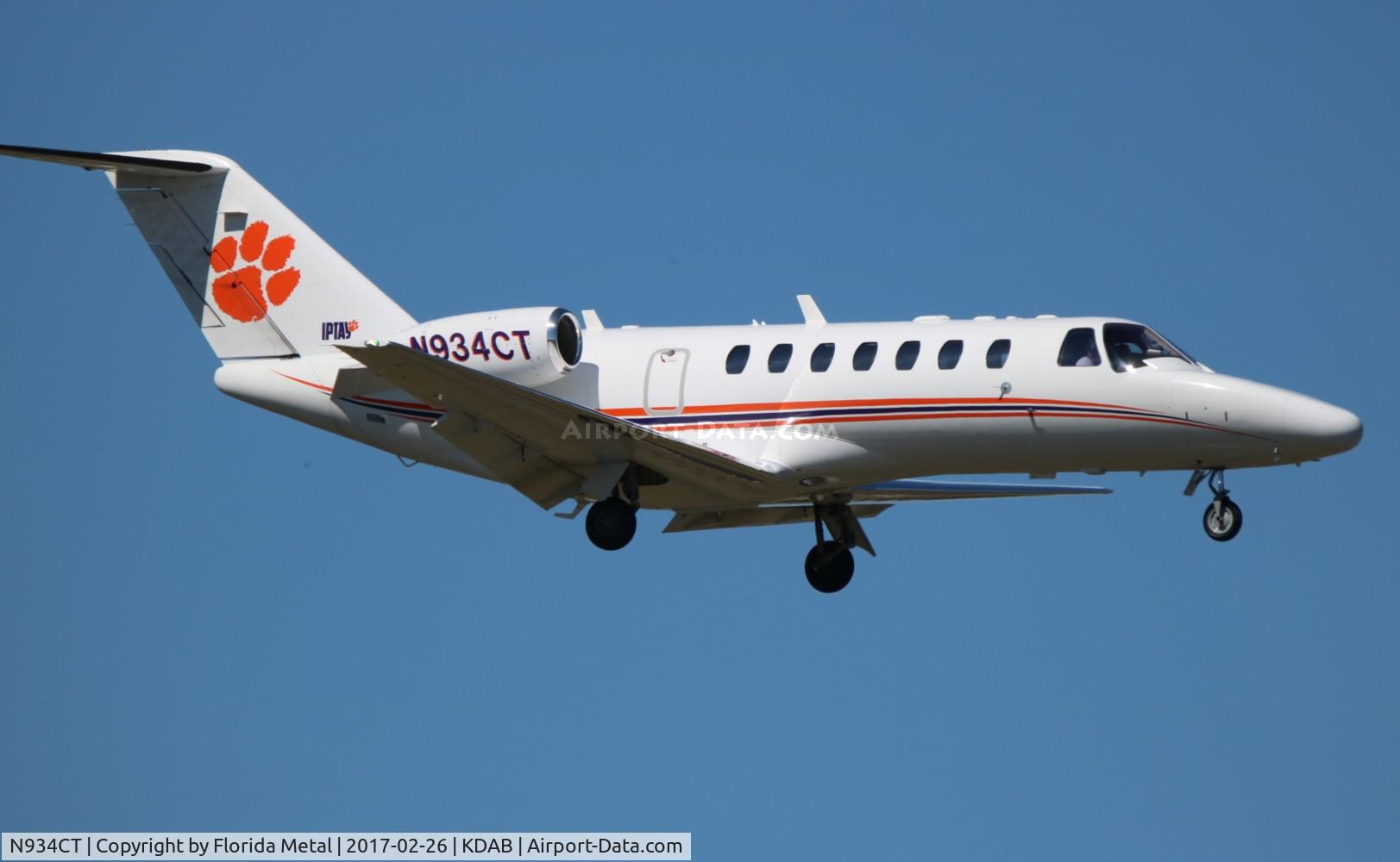 N934CT, 2008 Cessna 525B CitationJet CJ3 C/N 525B-0263, DAB spotting
