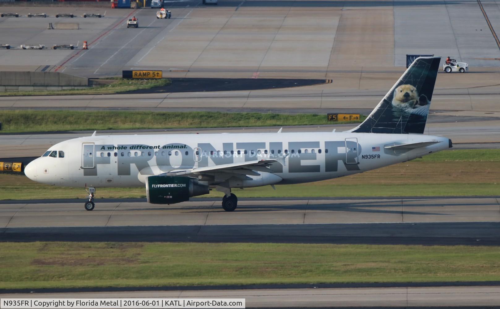 N935FR, 2004 Airbus A319-111 C/N 2318, ATL spotting