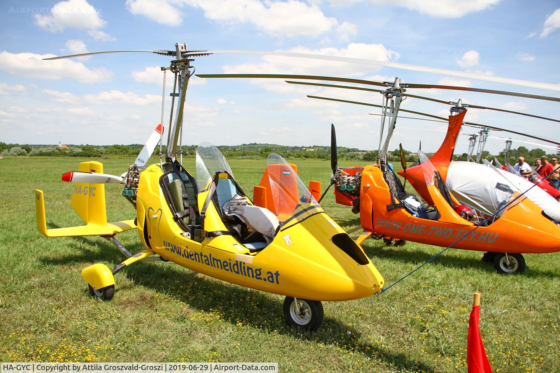 HA-GYC, 2013 AutoGyro MTOsport C/N M009654, Balatonfökajár Airfield, Hungary