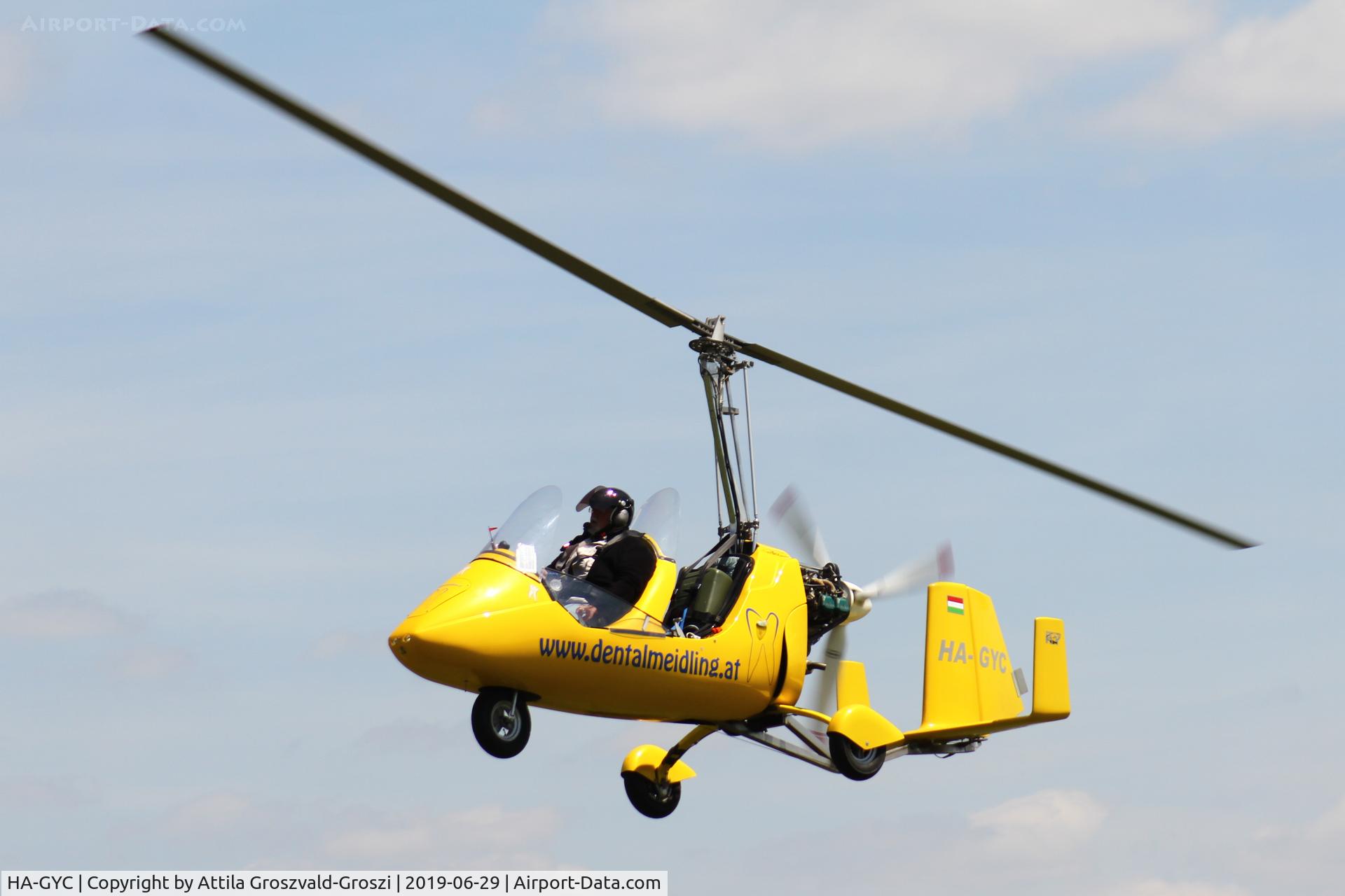 HA-GYC, 2013 AutoGyro MTOsport C/N M009654, Balatonfökajár Airfield, Hungary