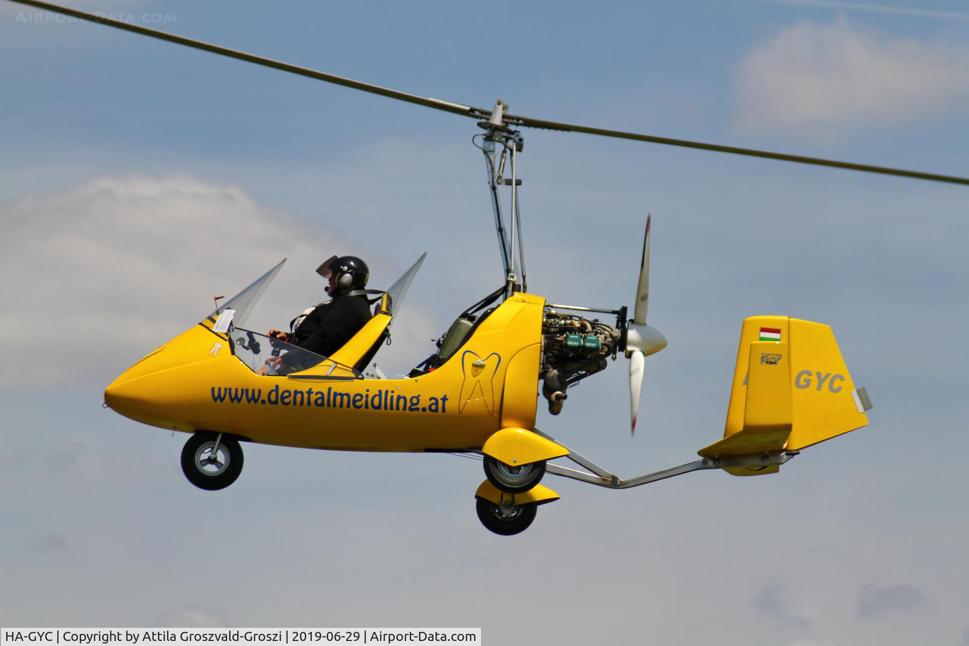 HA-GYC, 2013 AutoGyro MTOsport C/N M009654, Balatonfökajár Airfield, Hungary