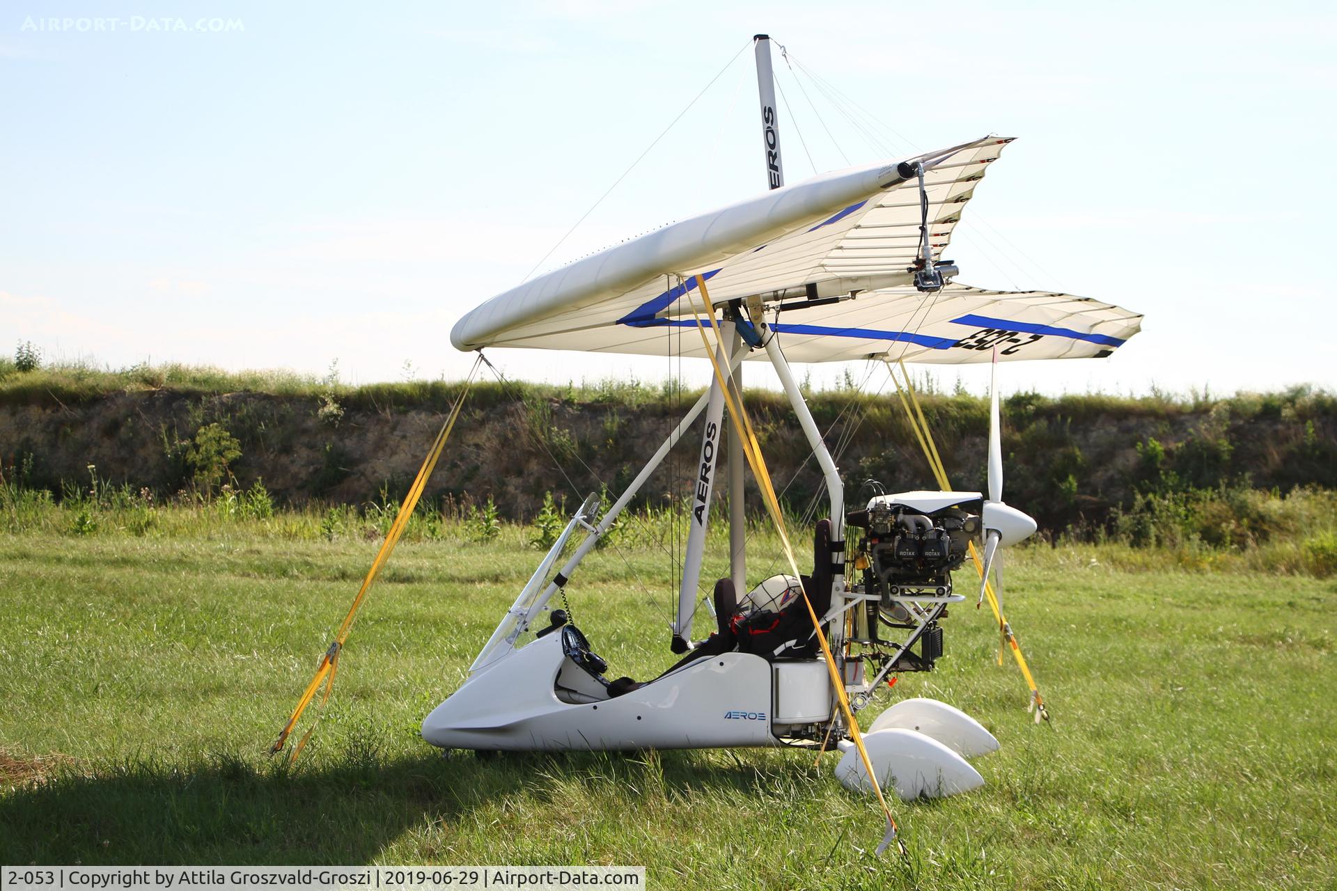 2-053, 2016 Aeros Profi TL C/N 055.16 6304, Balatonfökajár Airfield, Hungary