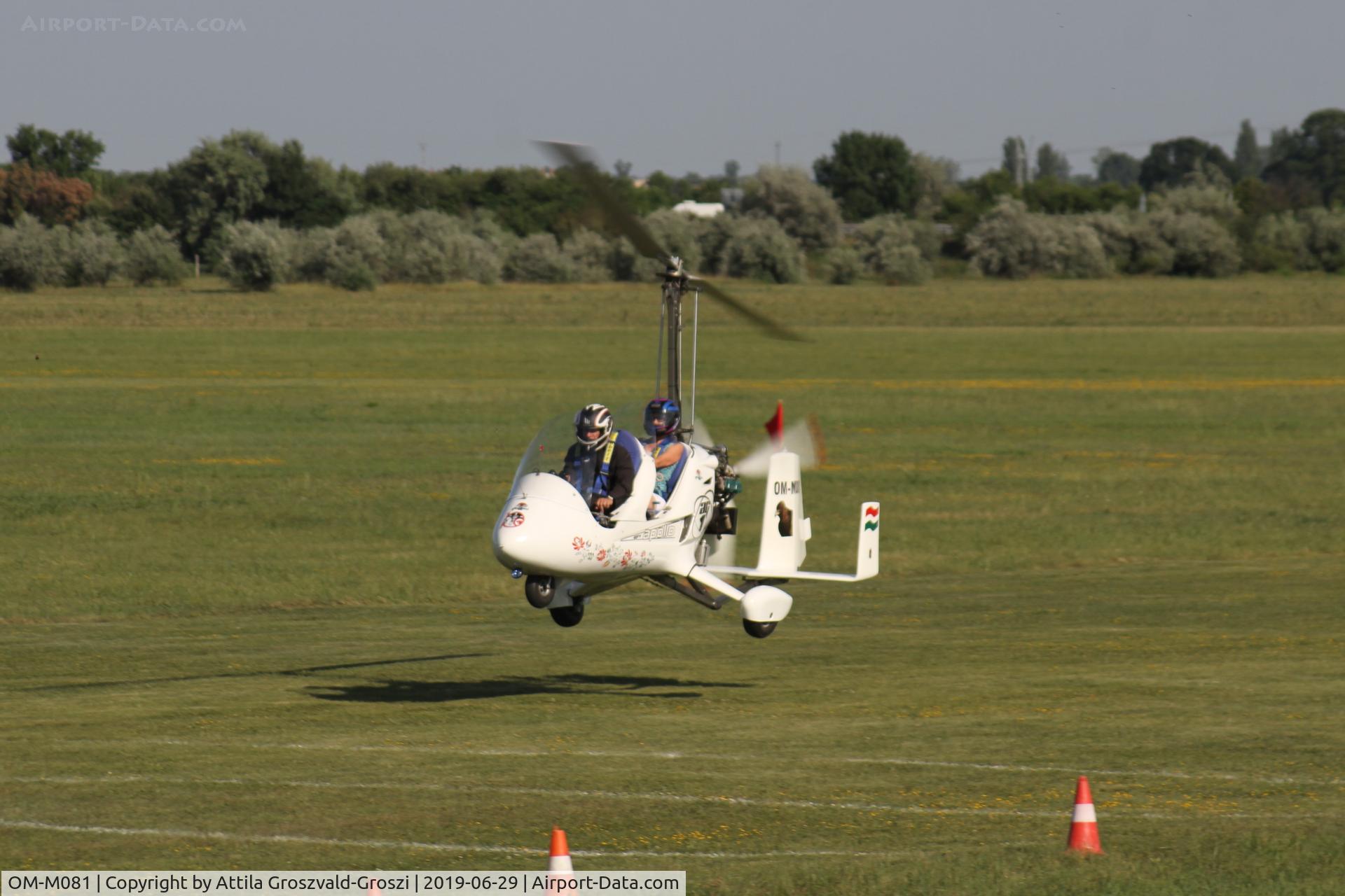 OM-M081, 2012 Apollo Ultralight Aircraft Apollo Gyro AG1, Balatonfökajár Airfield, Hungary