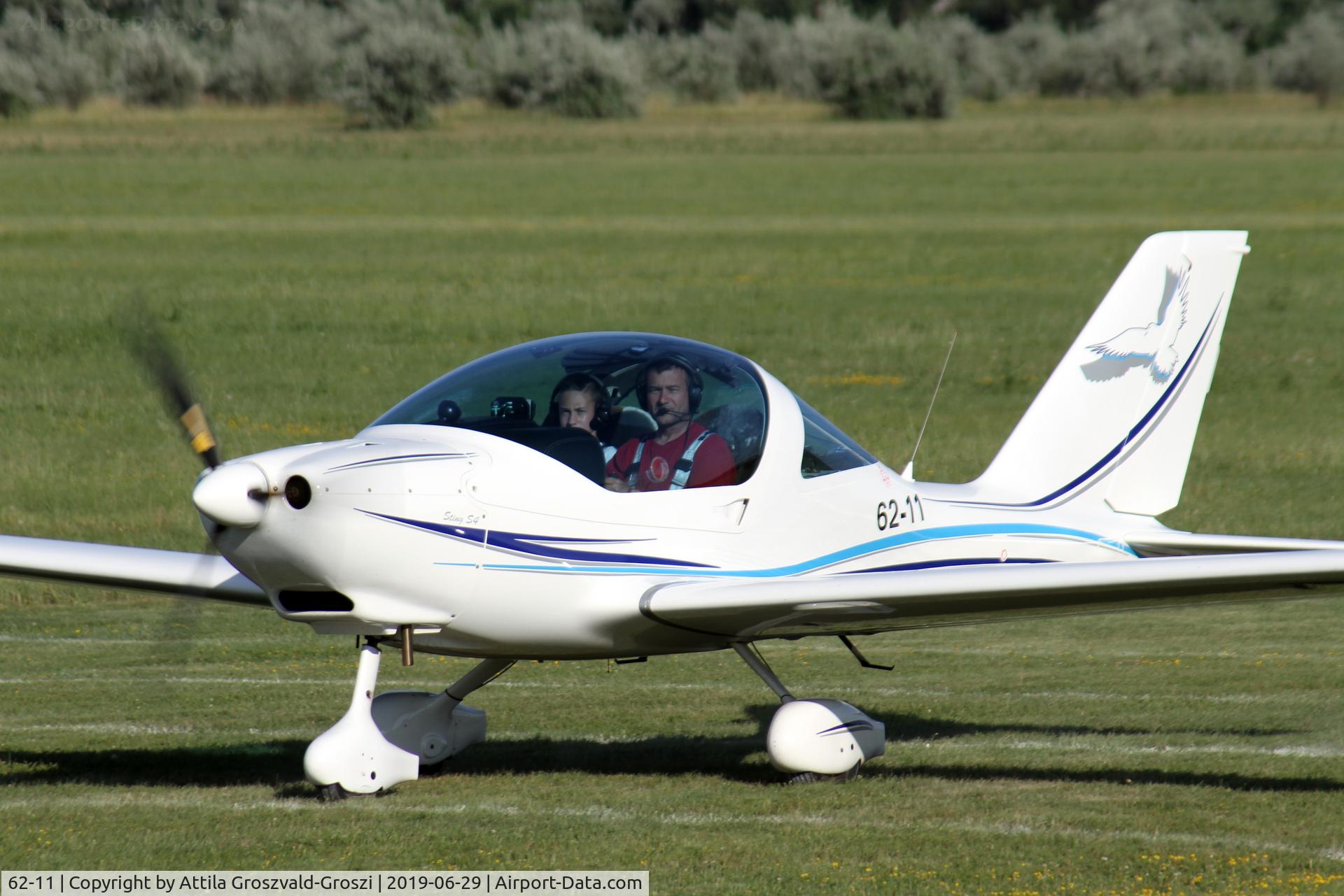 62-11, TL Ultralight TL-2000 Sting Carbon S4 C/N 11ST366, Balatonfökajár Airfield, Hungary