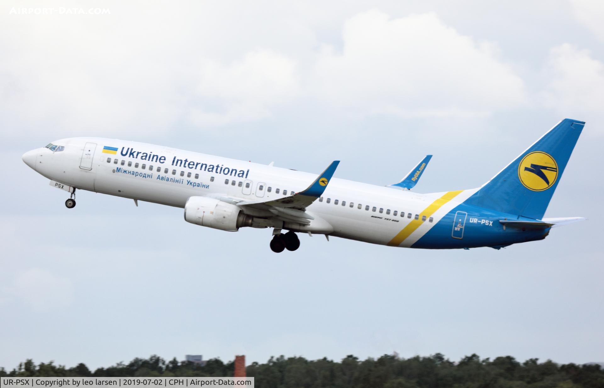 UR-PSX, 2006 Boeing 737-8EH C/N 34280, Copenhagen 2.7.2019