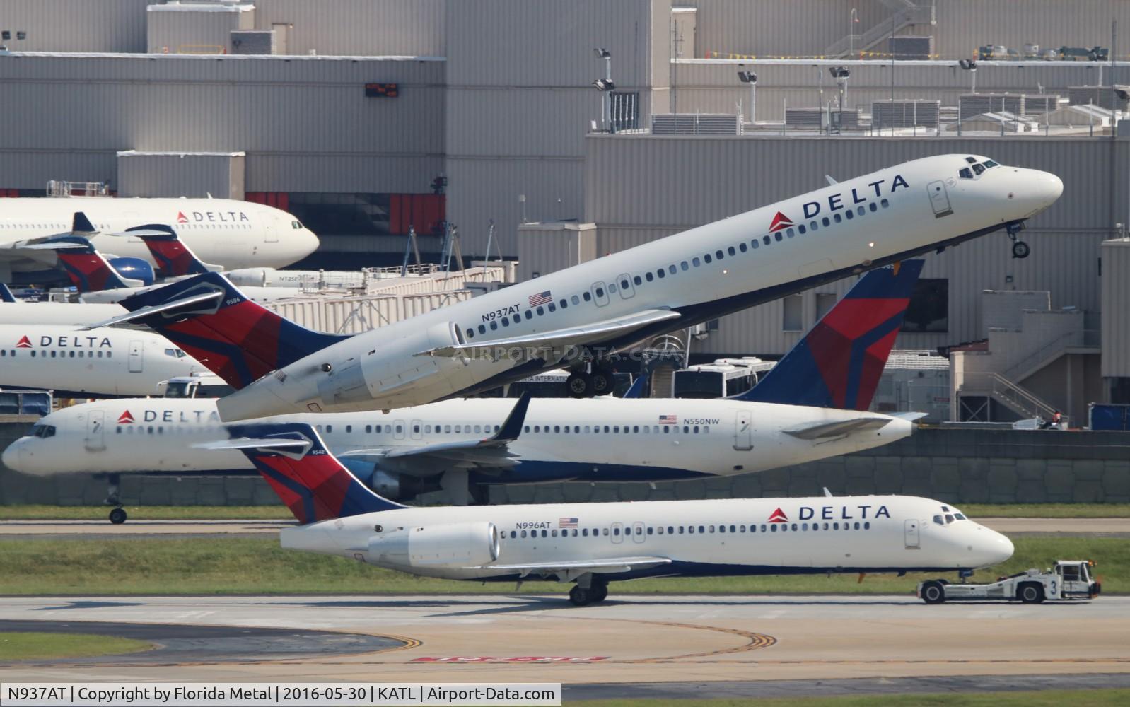 N937AT, 2001 Boeing 717-200 C/N 55091, ATL spotting