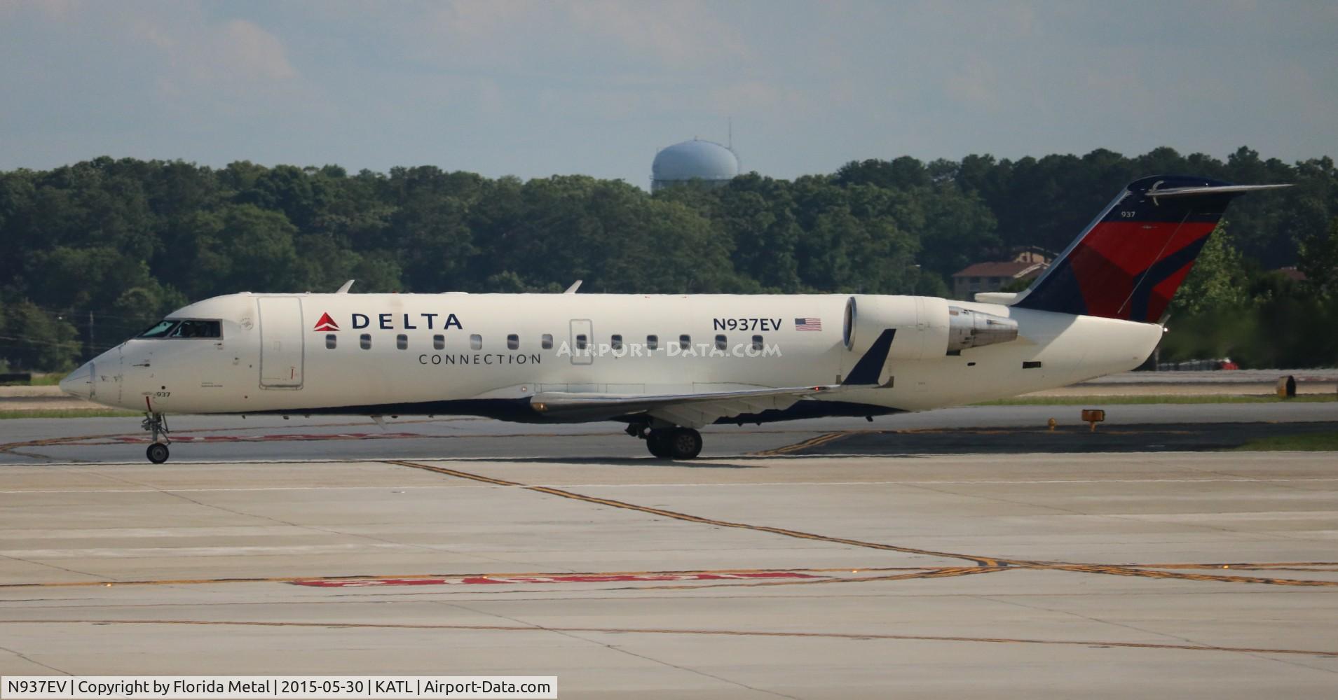 N937EV, 2005 Bombardier CRJ-200ER (CL-600-2B19) C/N 8042, ATL spotting