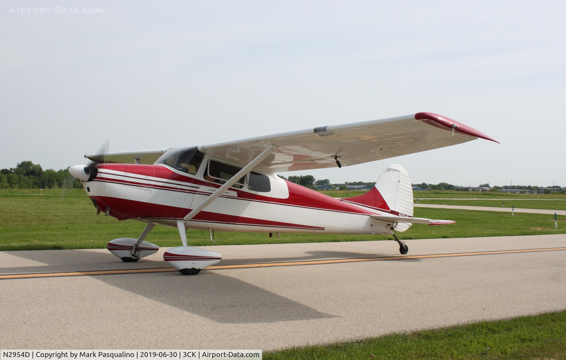 N2954D, 1955 Cessna 170B C/N 26897, Cessna 170B