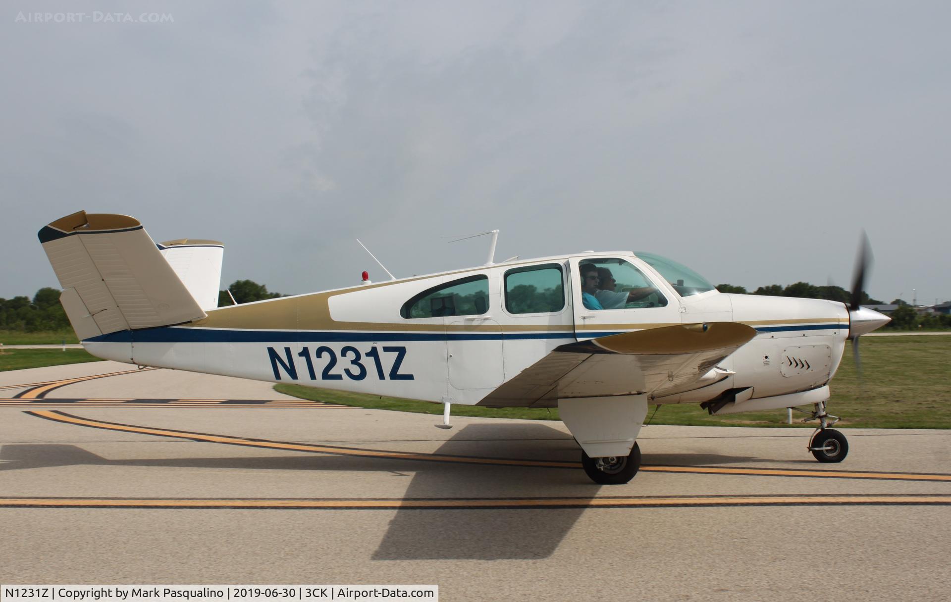 N1231Z, 1961 Beech N35 Bonanza C/N D-6693, Beech N35