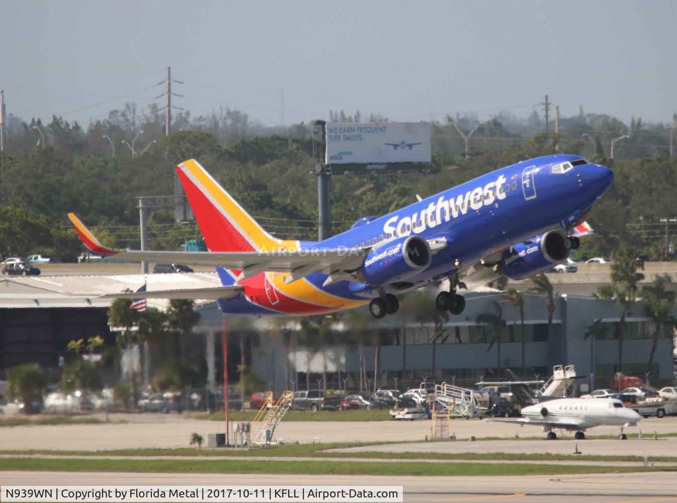 N939WN, 2009 Boeing 737-7H4 C/N 36646, FLL spotting
