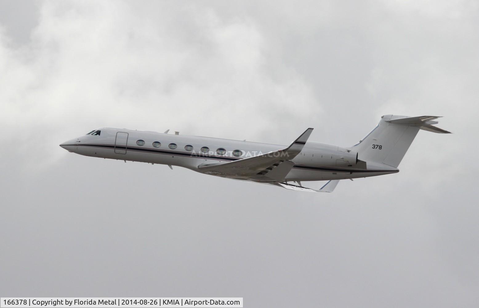 166378, 2005 Gulfstream Aerospace C-37B Gulfstream 550 C/N 5098, MIA spotting