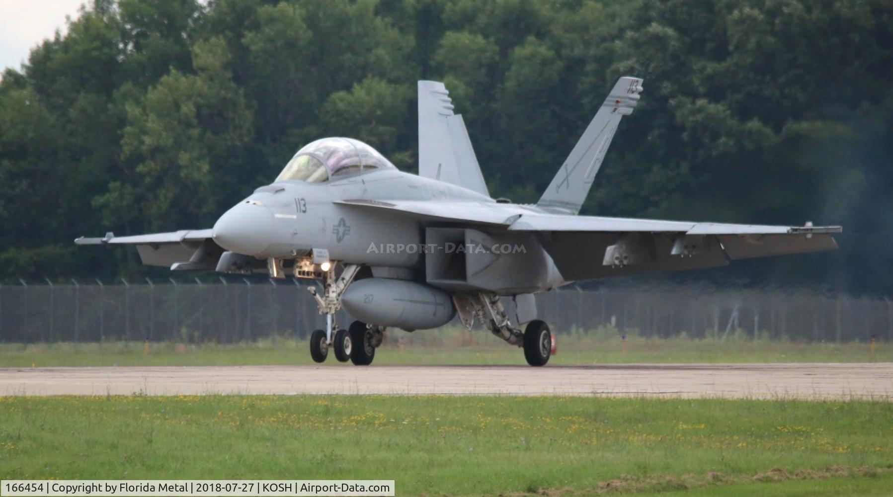 166454, Boeing F/A-18F Super Hornet C/N F089, Air Venture 2018