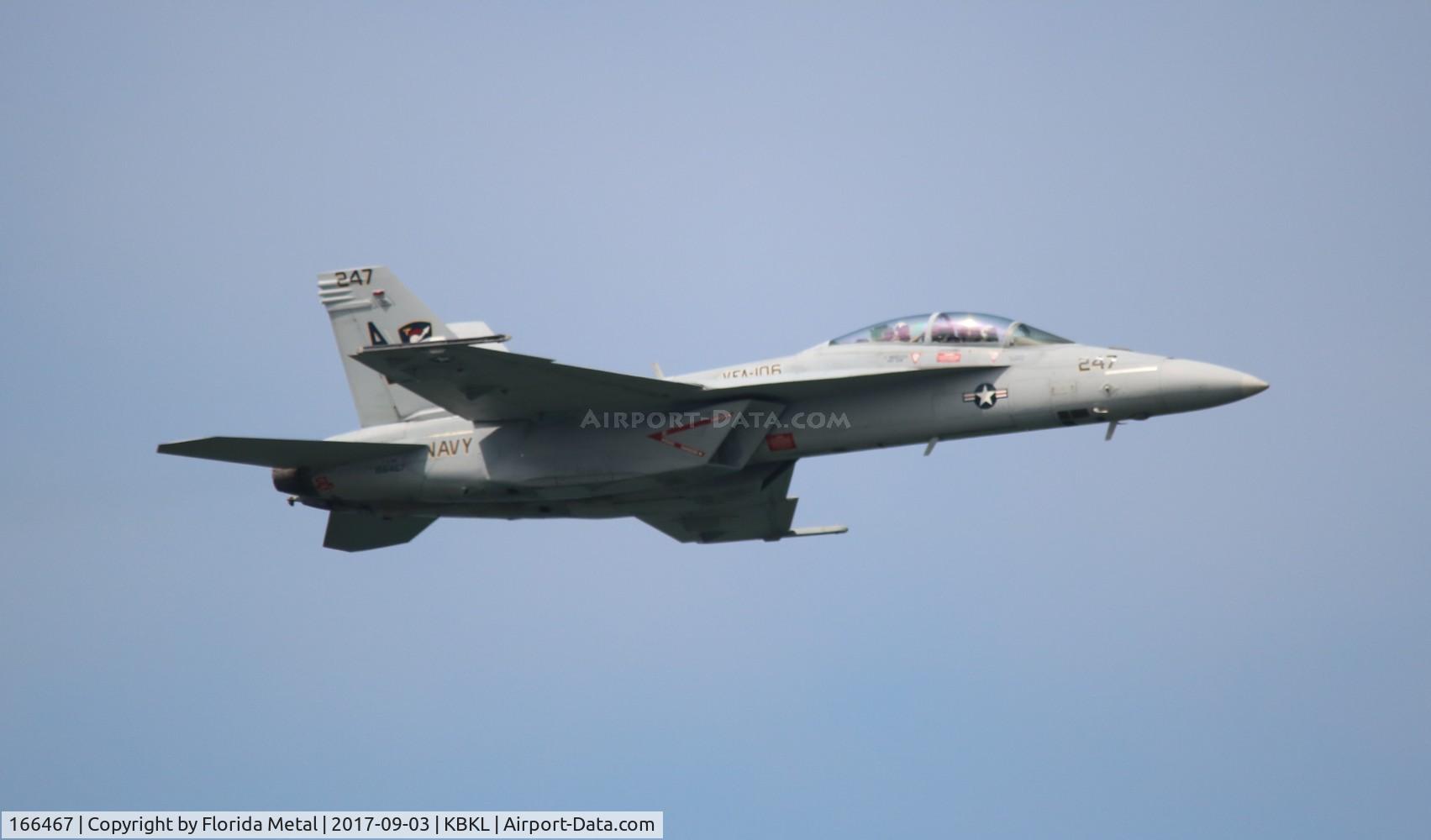 166467, Boeing F/A-18F Super Hornet C/N F102, Cleveland Airshow 2017