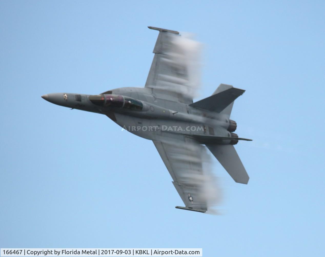 166467, Boeing F/A-18F Super Hornet C/N F102, Cleveland Airshow 2017