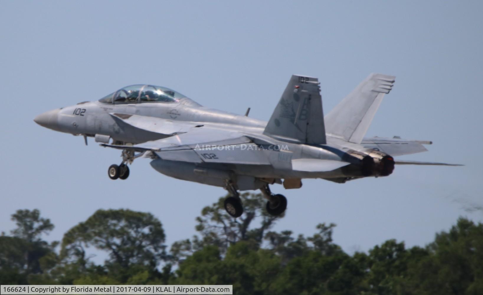 166624, Boeing F/A-18F Super Hornet C/N F117, Sun N Fun 2017
