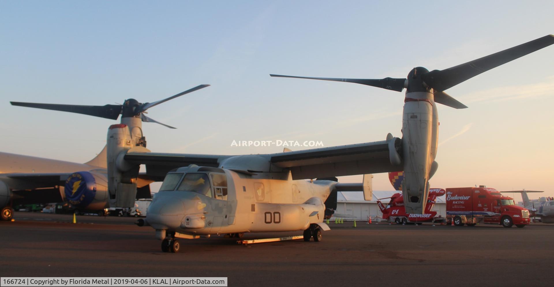 166724, Bell-Boeing MV-22B Osprey C/N D0093, Sun N Fun 2019