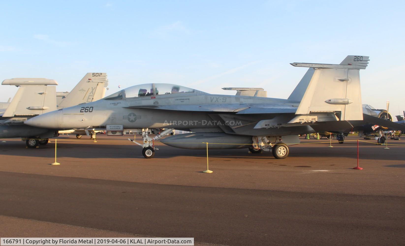 166791, Boeing F/A-18F Super Hornet C/N F164, Sun N Fun 2019