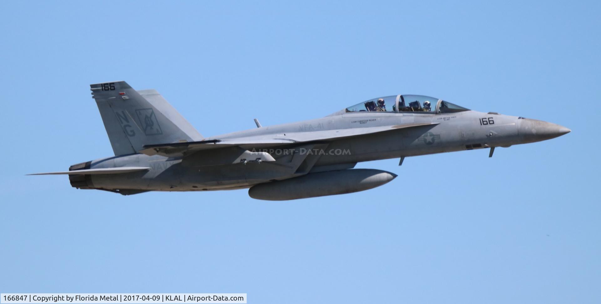 166847, Boeing F/A-18F Super Hornet C/N F195, Sun N Fun 2017