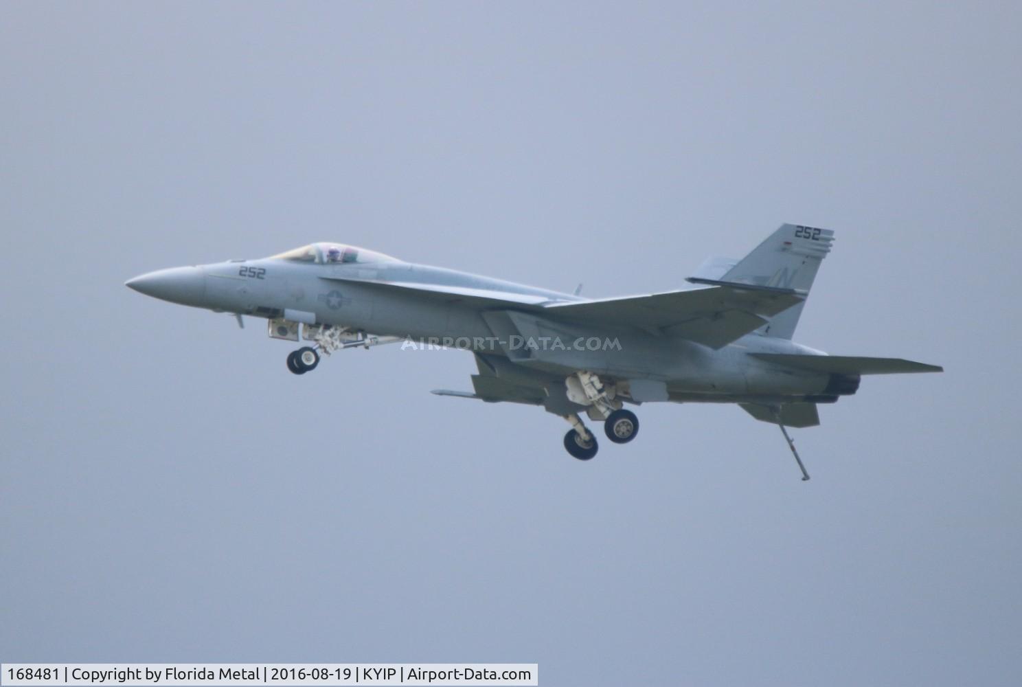 168481, Boeing F/A-18E Super Hornet C/N E238, Thunder Over Michigan 2016