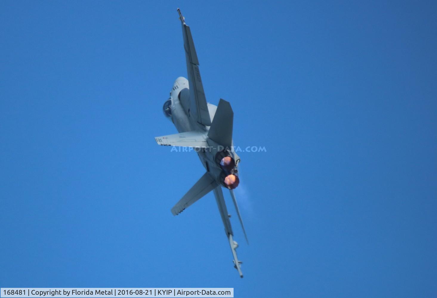168481, Boeing F/A-18E Super Hornet C/N E238, Thunder Over Michigan 2016