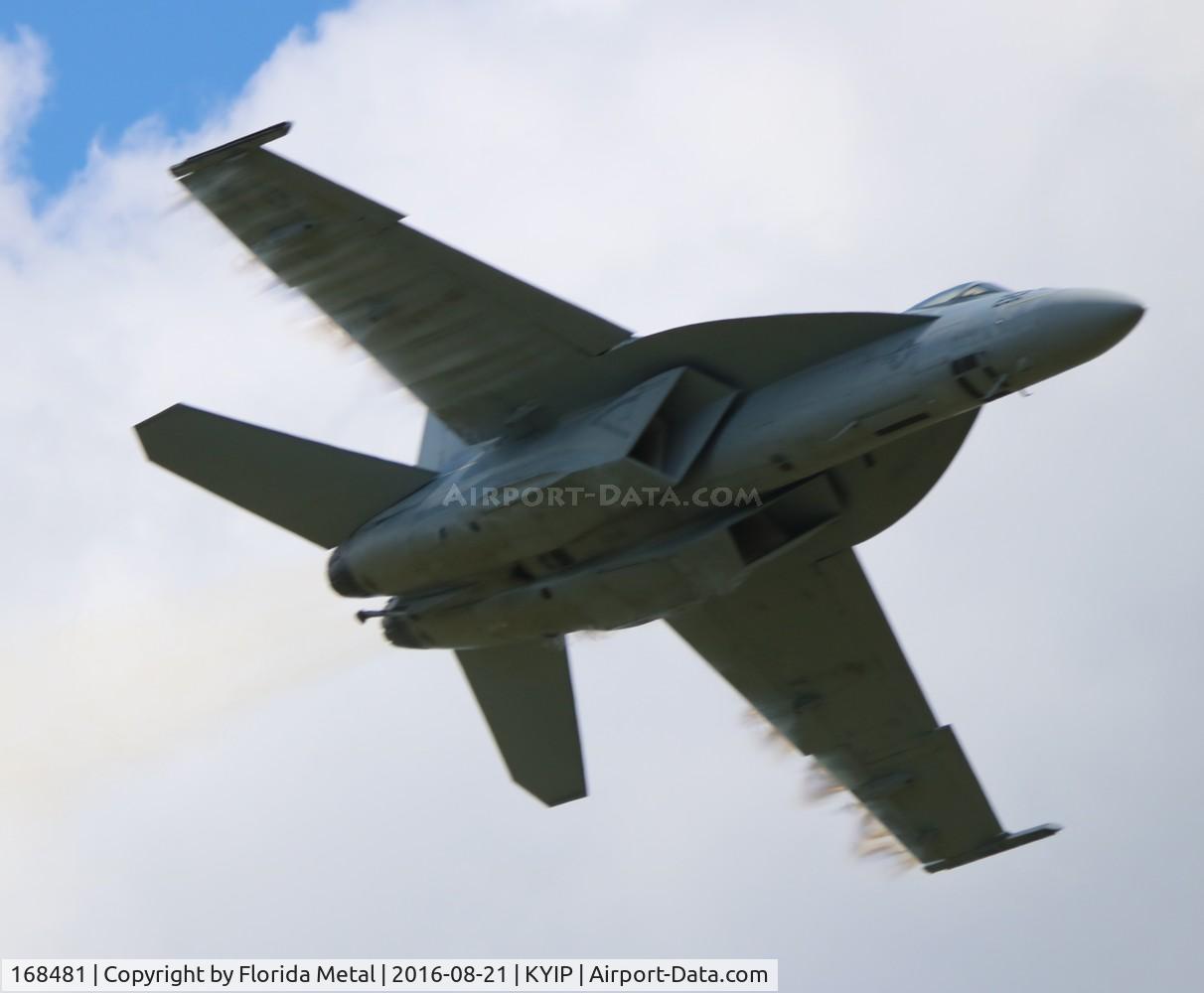 168481, Boeing F/A-18E Super Hornet C/N E238, Thunder Over Michigan 2016