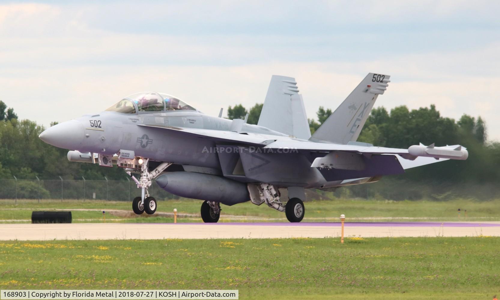 168903, Boeing EA-18G Growler C/N G-101, Air Venture 2018