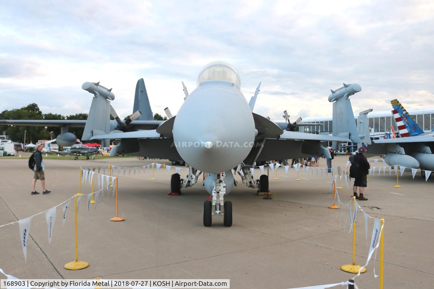 168903, Boeing EA-18G Growler C/N G-101, Air Venture 2018