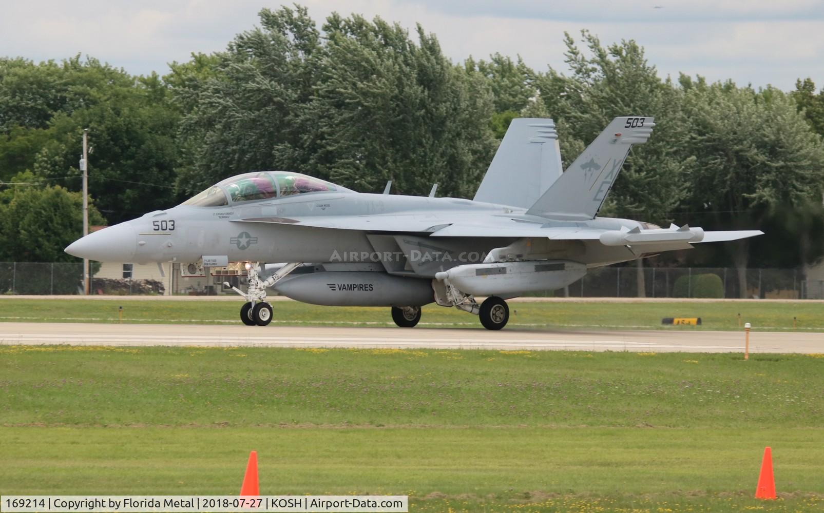 169214, Boeing EA-18G Growler C/N G-147, Air Venture 2018