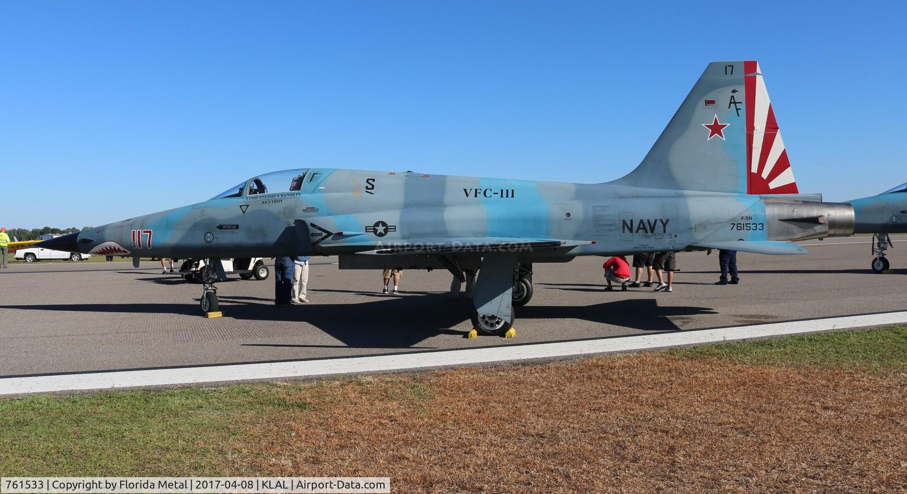 761533, Northrop F-5N Tiger II C/N L.1008, Sun N Fun 2017