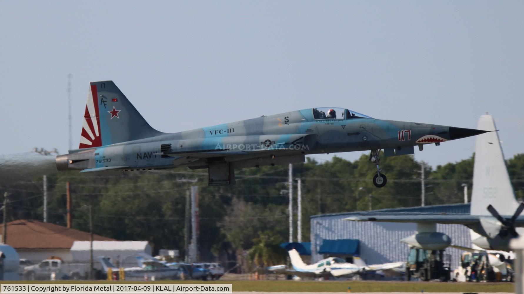 761533, Northrop F-5N Tiger II C/N L.1008, Sun N Fun 2017