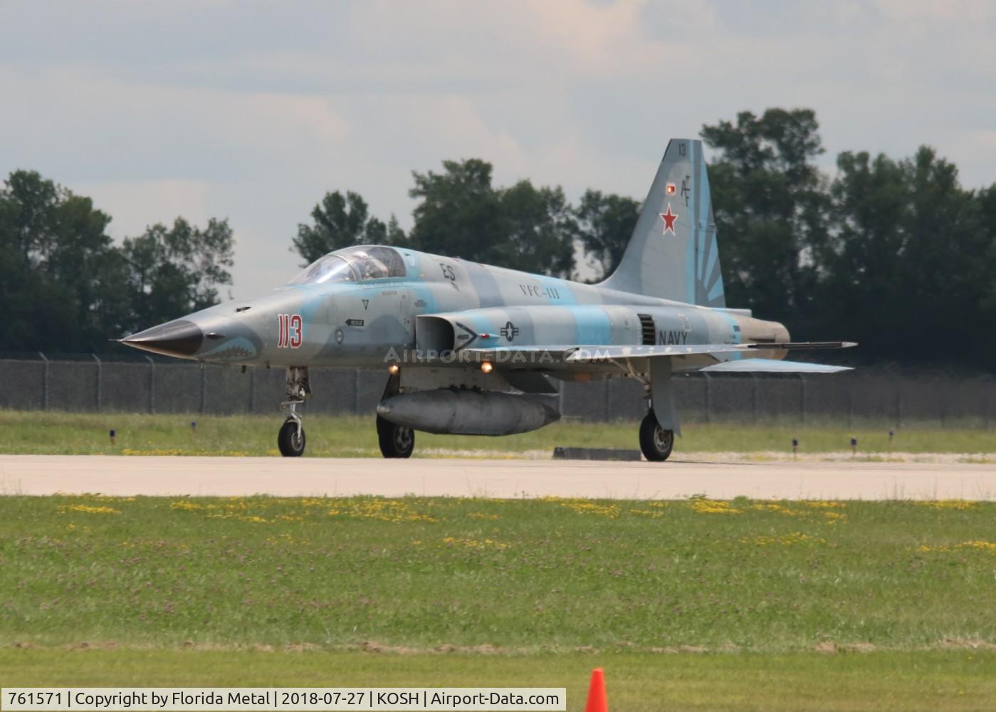 761571, Northrop F-5N Tiger II C/N L.1046, Air Venture 2018