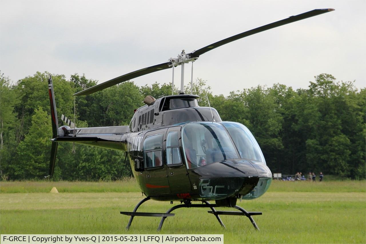 F-GRCE, Bell 206B JetRanger III C/N 1679, Bell 206B JetRanger III, La Ferté-Alais airfield (LFFQ) Air show 2015