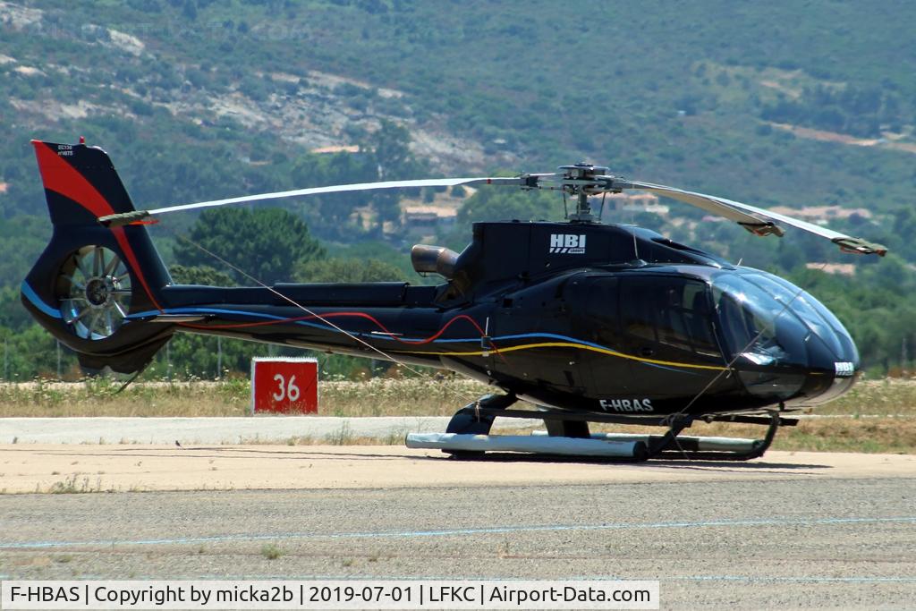 F-HBAS, Eurocopter EC-130B-4 (AS-350B-4) C/N 4075, Parked