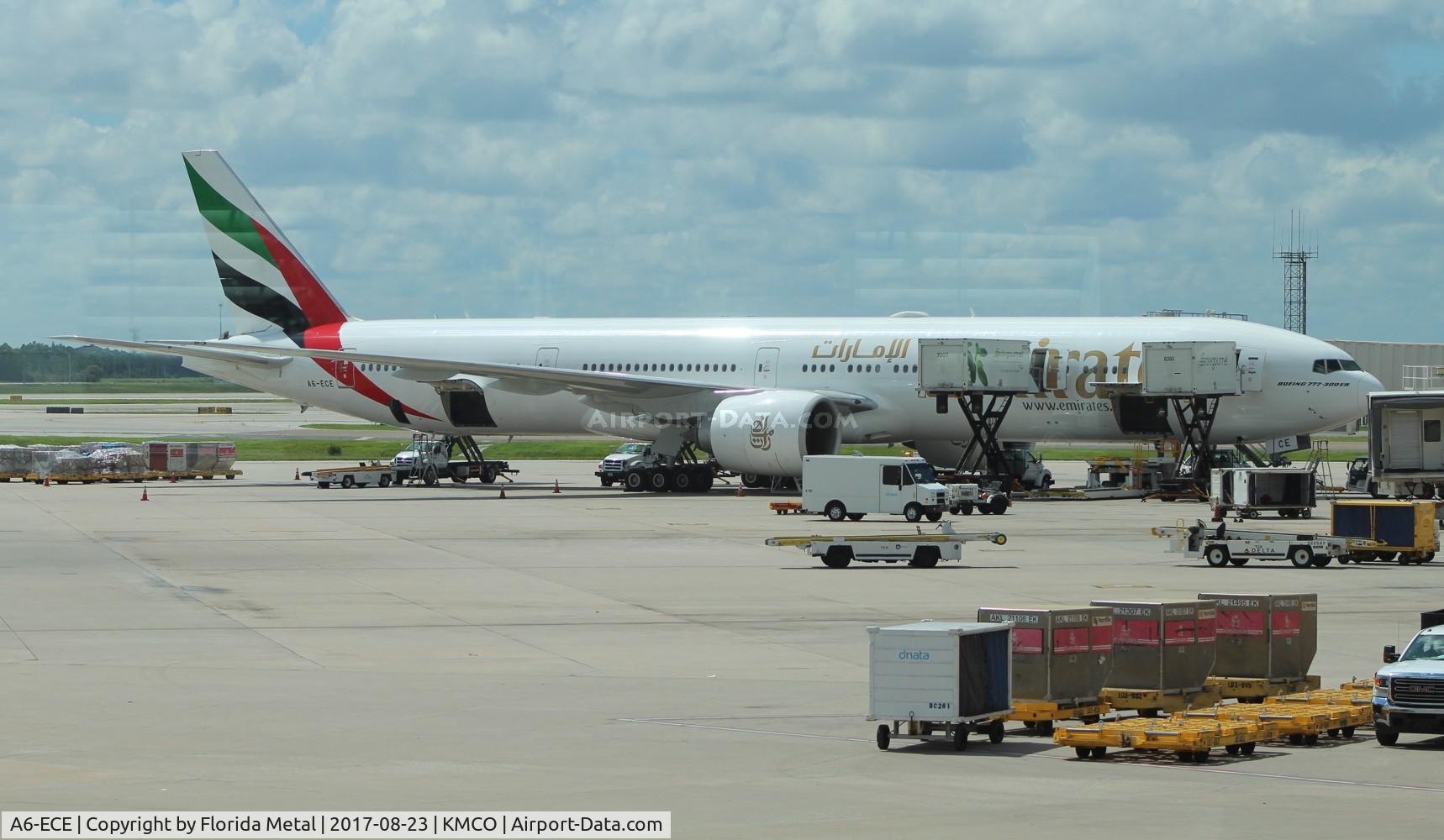 A6-ECE, 2007 Boeing 777-31H/ER C/N 35575, MCO spotting