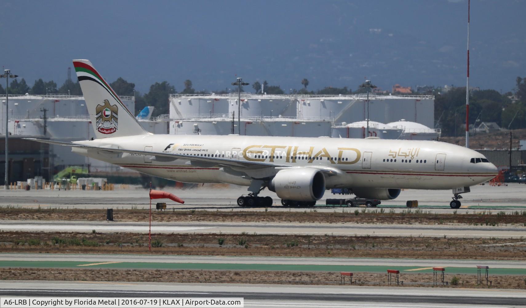A6-LRB, 2007 Boeing 777-237/LR C/N 36301/621, LAX spotting