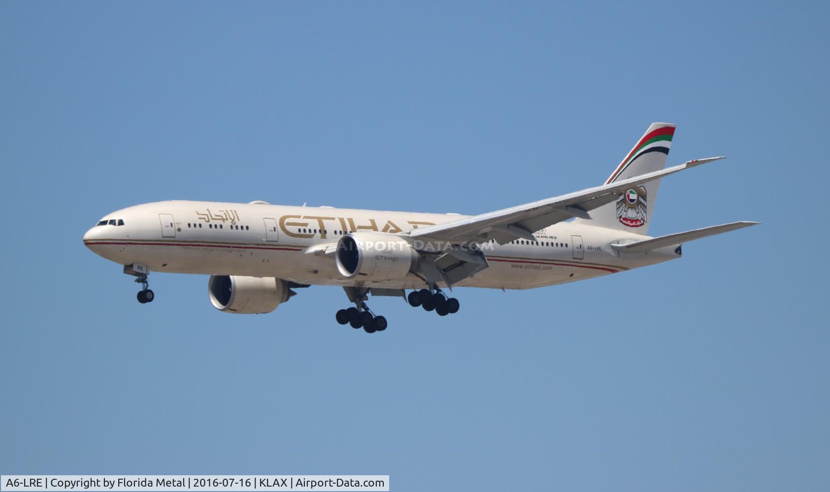 A6-LRE, 2008 Boeing 777-237/LR C/N 36304, LAX spotting