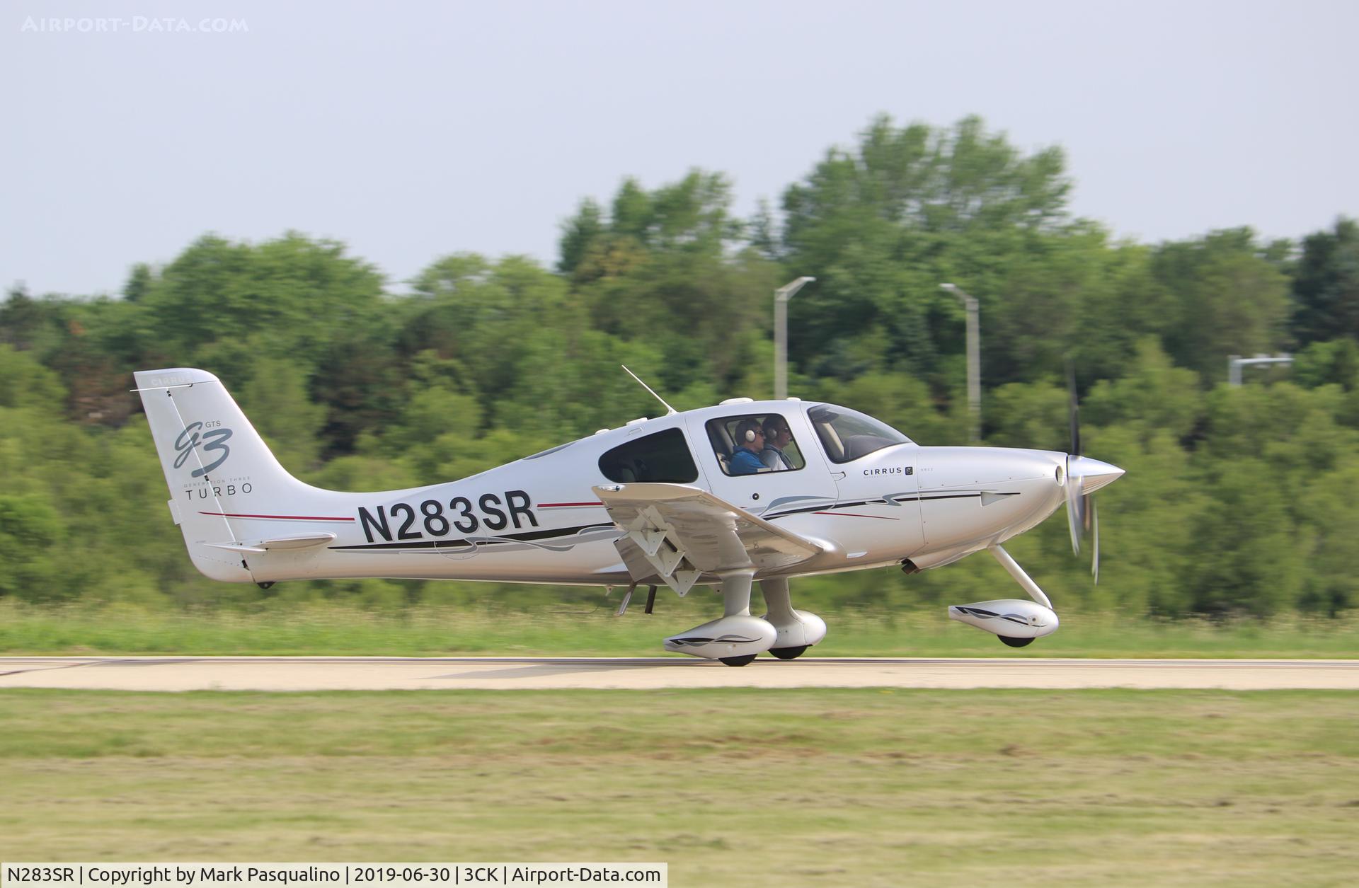 N283SR, 2007 Cirrus SR22 G3 GTS C/N 2682, Cirrus SR22