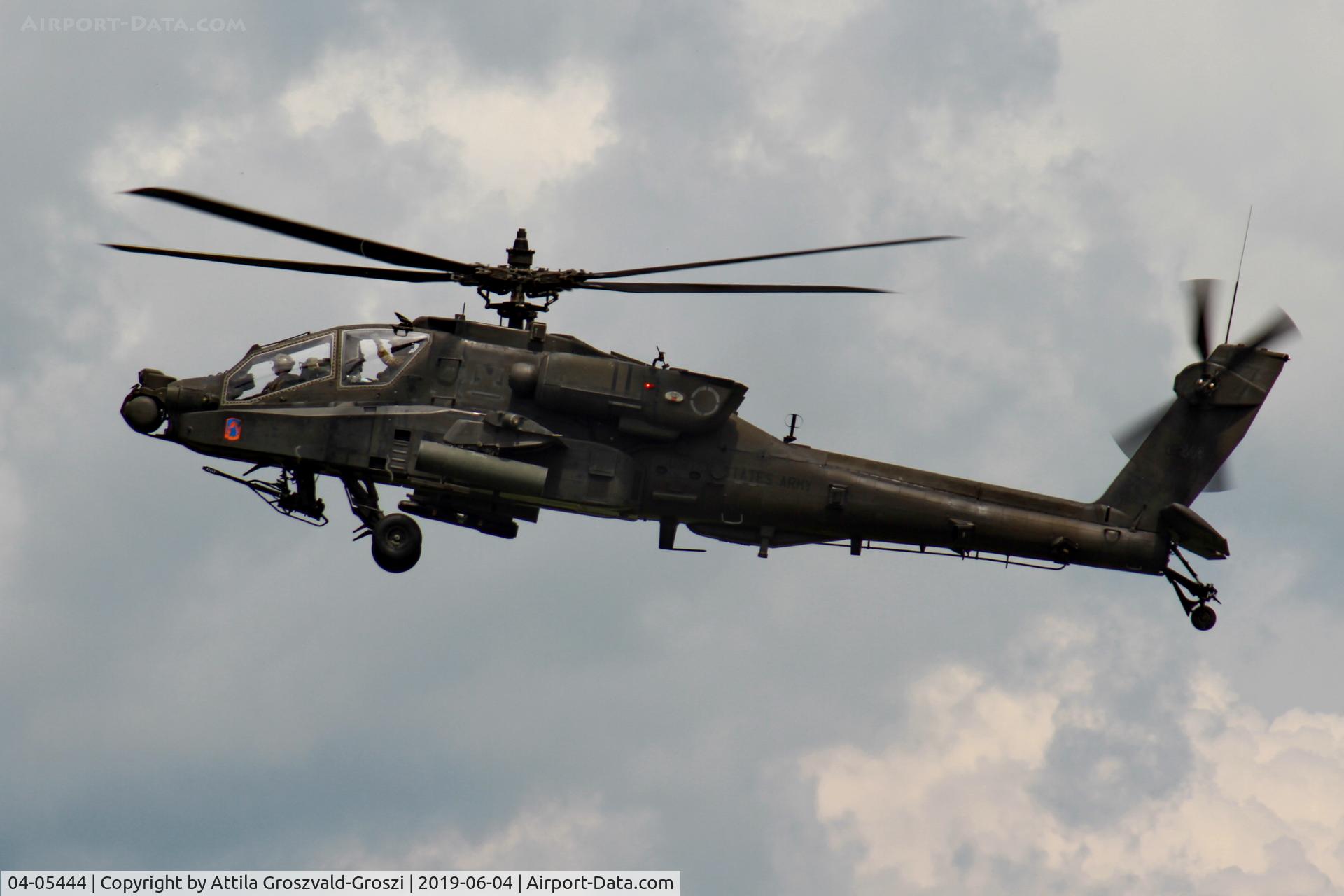 04-05444, 2004 Boeing AH-64D Longbow Apache C/N PVD444, Jutas-Ujmajor. The Hungarian airforce is his practising base