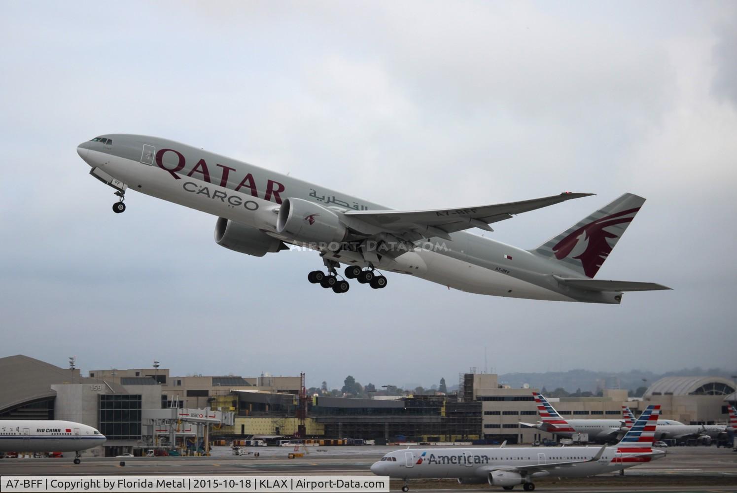 A7-BFF, 2014 Boeing 777-FDZ C/N 39645, LAX spotting