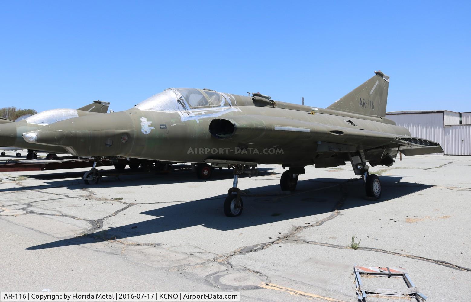 AR-116, 1971 Saab RF-35 Draken C/N 35-1116, Yanks Museum