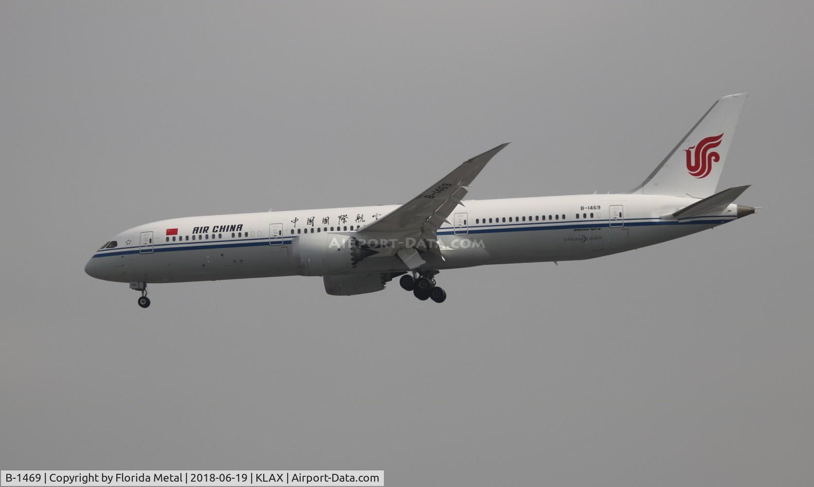 B-1469, 2017 Boeing 787-9 Dreamliner Dreamliner C/N 34317, LAX spotting