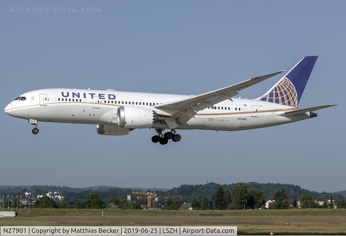 N27901, 2012 Boeing 787-8 Dreamliner C/N 34821, N27901