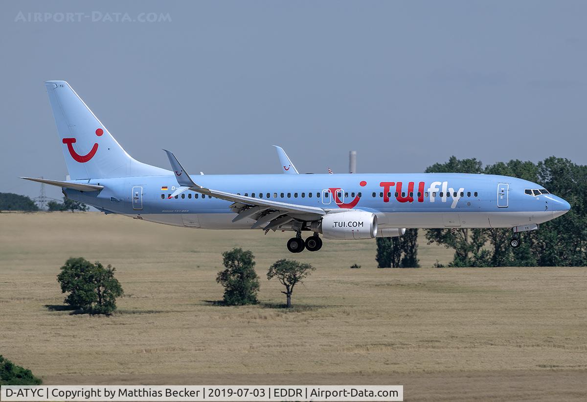 D-ATYC, 2011 Boeing 737-8K5 C/N 37259, D-ATYC