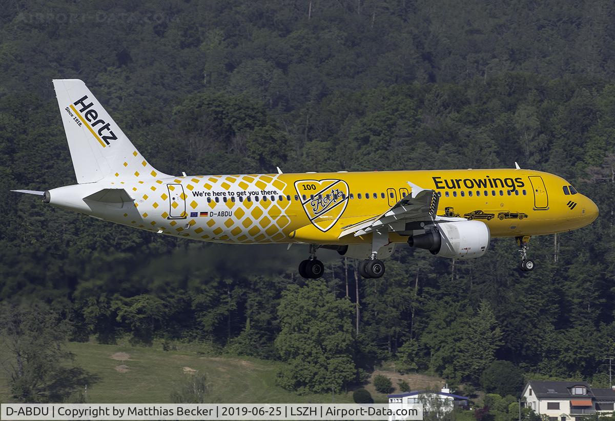 D-ABDU, 2008 Airbus A320-214 C/N 3516, D-ABDU