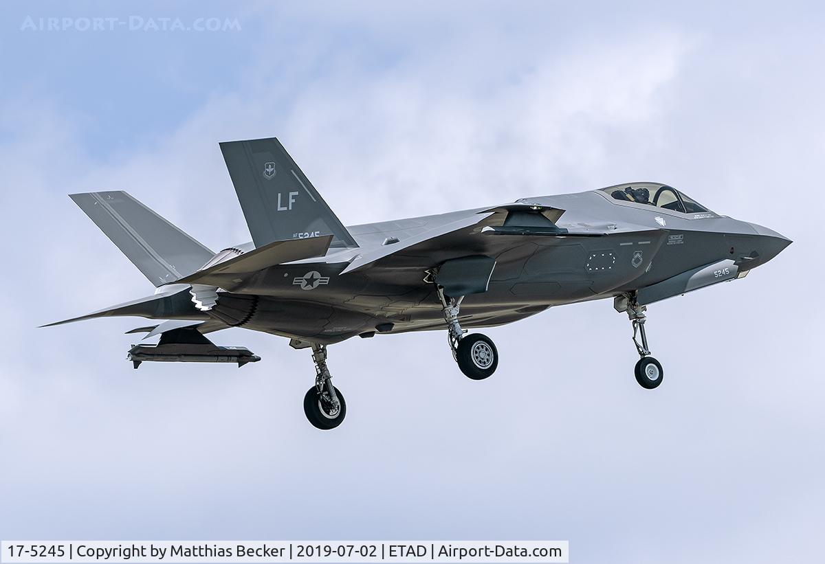 17-5245, Lockheed Martin F-35A Lightning II C/N AF-187, 17-5245