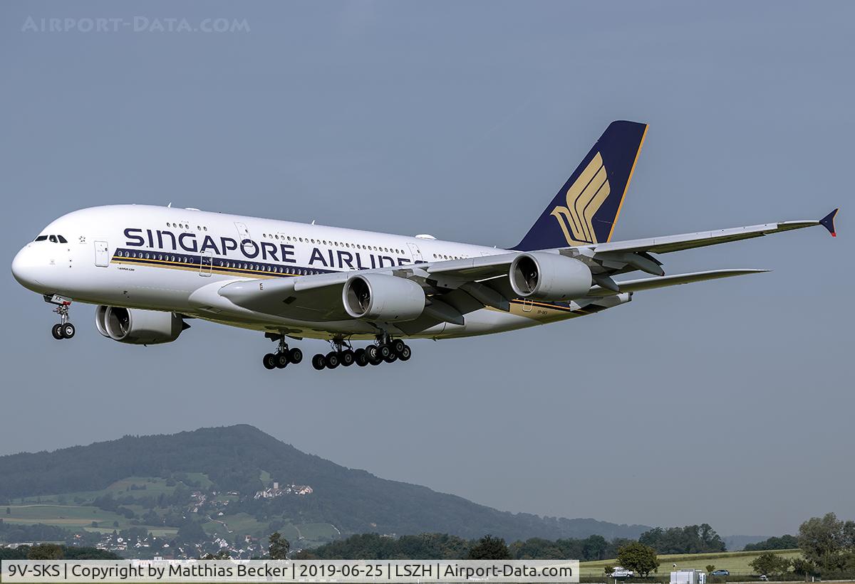 9V-SKS, 2012 Airbus A380-841 C/N 085, 9V-SKS