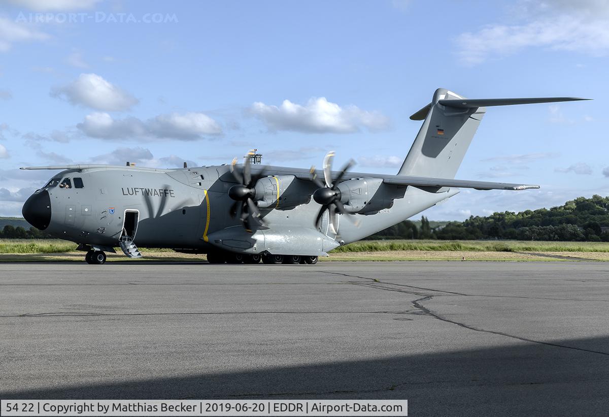 54 22, 2018 Airbus A400M-180 Atlas C/N 081, 54+22