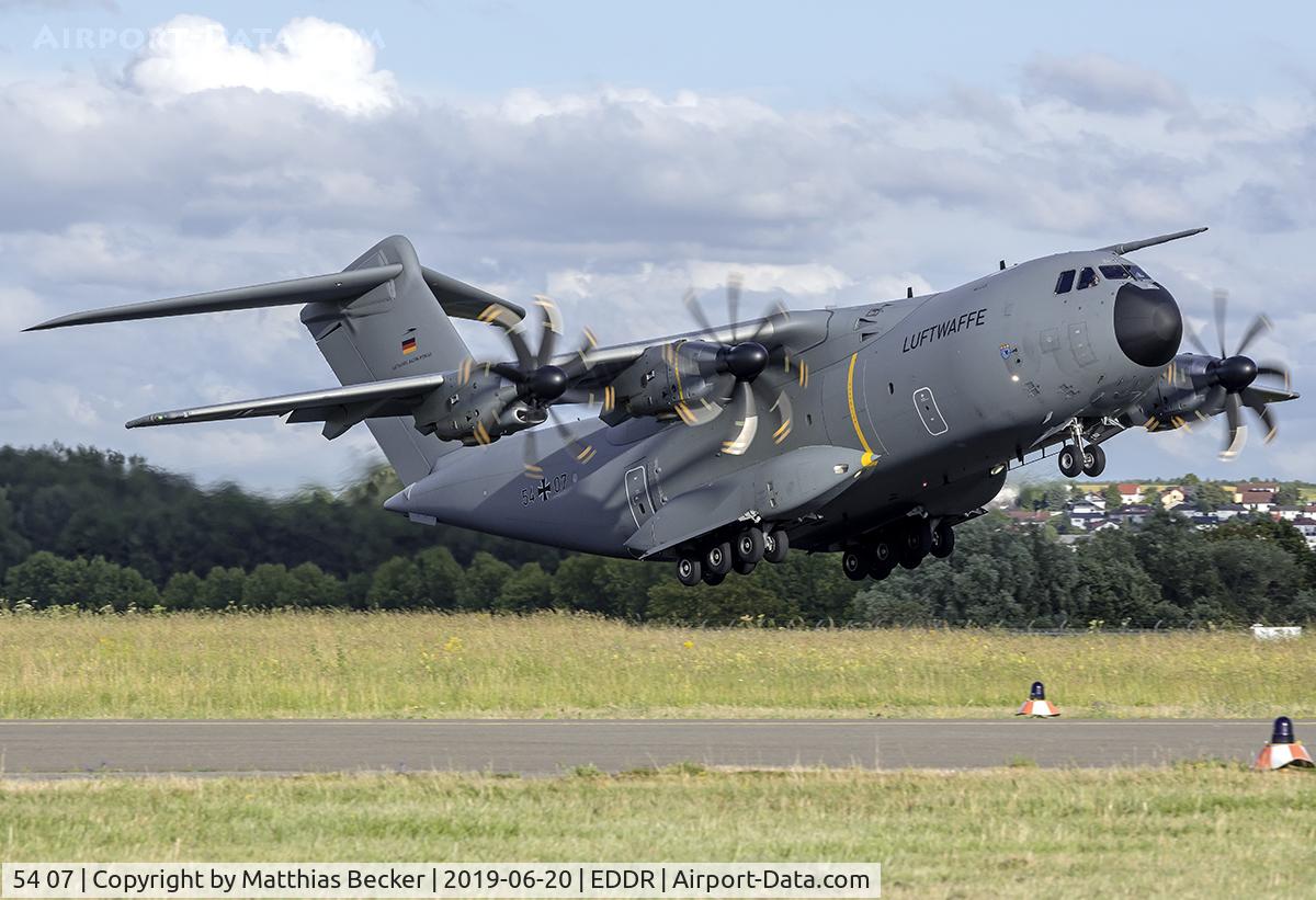 54 07, 2016 Airbus A400M Atlas C/N 043, 54+07